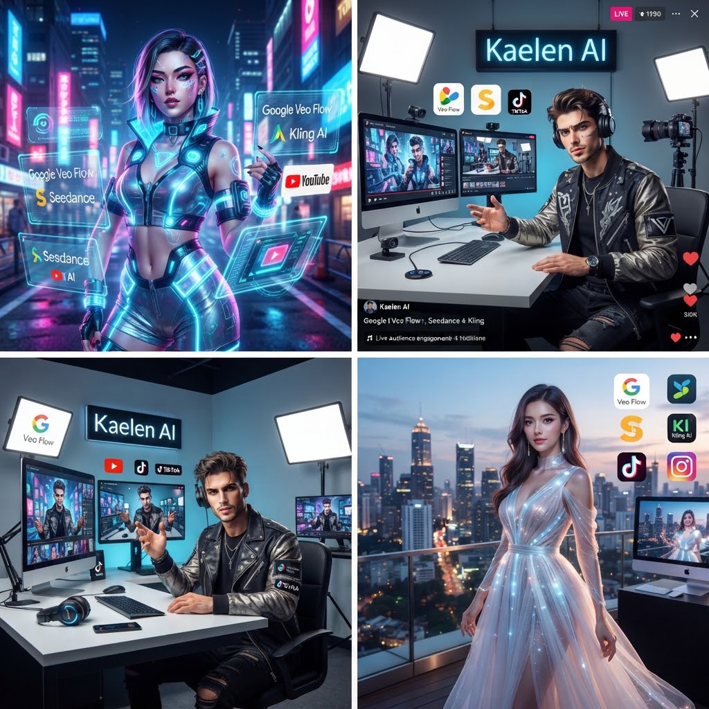 AI Influencer และระบบสร้างคอนเทนต์หลายแพลตฟอร์ม