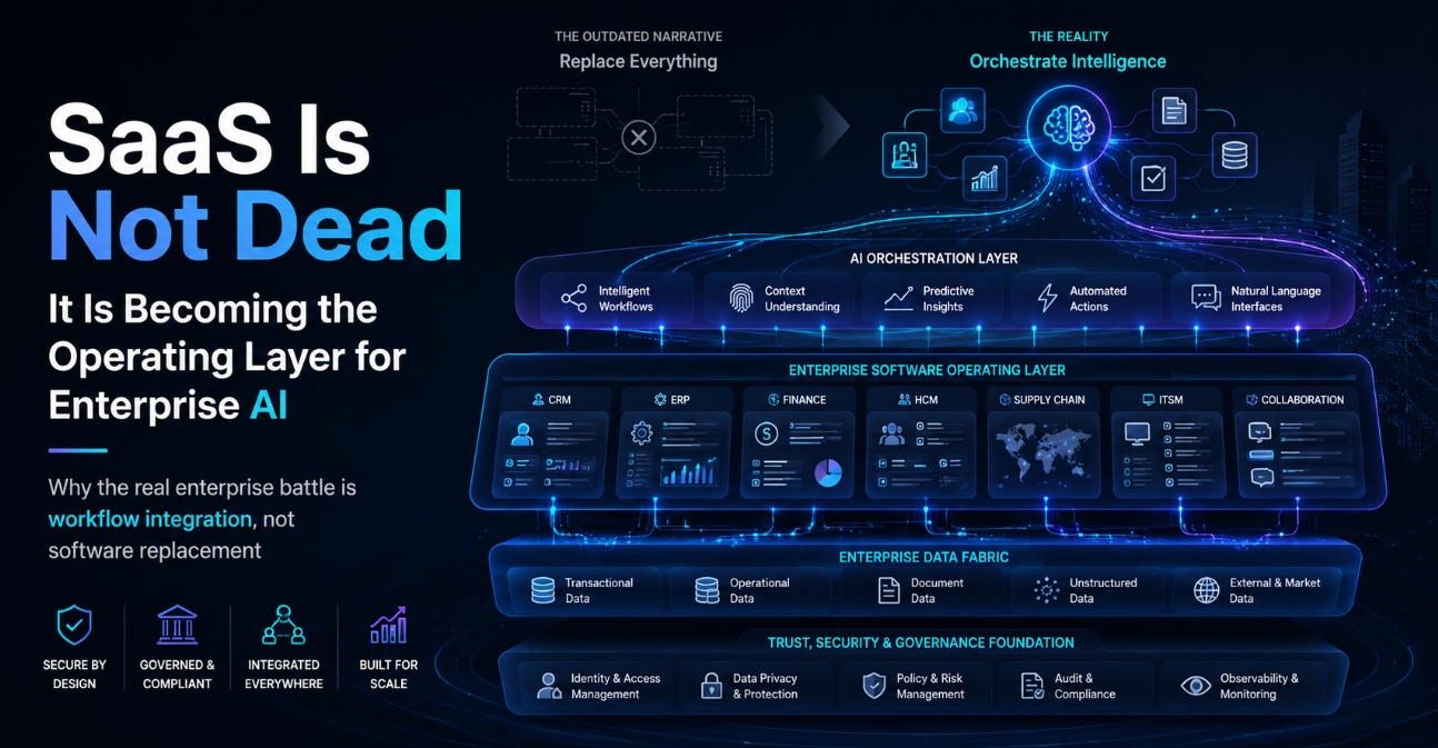 AI SaaS เป็น Operating Layer ของ Enterprise AI